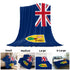 Turks and Caicos Islands Blanket - CaribeHeart Turks and Caicos