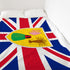 Turks and Caicos Islands Blanket - CaribeHeart Turks and Caicos