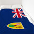 Turks and Caicos Islands Blanket - CaribeHeart Turks and Caicos