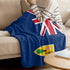 Turks and Caicos Islands Blanket - CaribeHeart Turks and Caicos