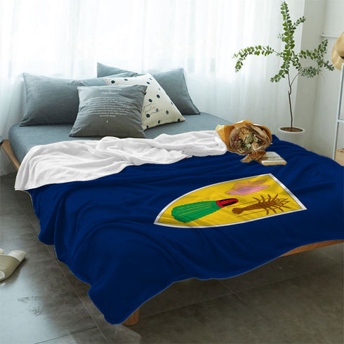 Turks and Caicos Islands Blanket - CaribeHeart Turks and Caicos
