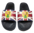 Turks & Caicos Islands Slide Sandals - CaribeHeart Turks and Caicos
