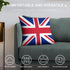 United Kingdom Flag Throw Pillow - CaribeHeart United Kingdom