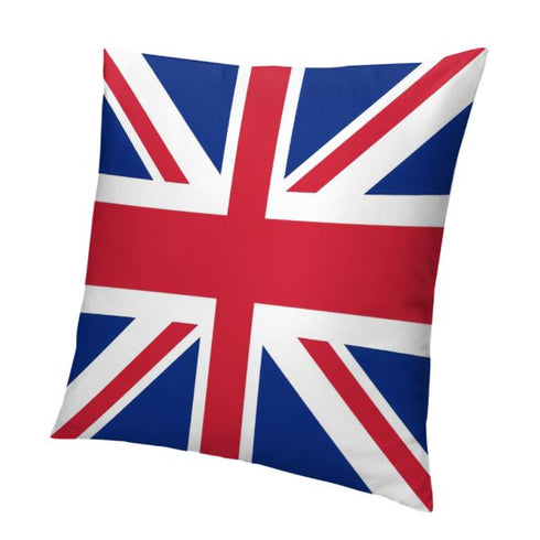 United Kingdom Flag Throw Pillow - CaribeHeart United Kingdom