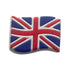 United Kingdom Wavy Flag Shoe Charm - CaribeHeart United Kingdom