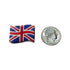 United Kingdom Wavy Flag Shoe Charm - CaribeHeart United Kingdom