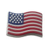 United States Flag Shoe Charm - CaribeHeart United States