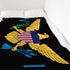 U.S. Virgin Islands Blanket - CaribeHeart Virgin Islands
