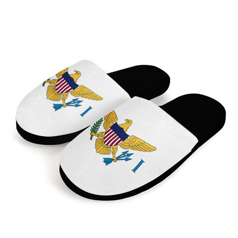 U.S Virgin Islands Cozy Slippers - CaribeHeart Virgin Islands