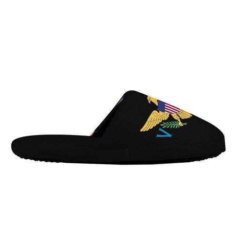 U.S Virgin Islands Cozy Slippers - CaribeHeart Virgin Islands
