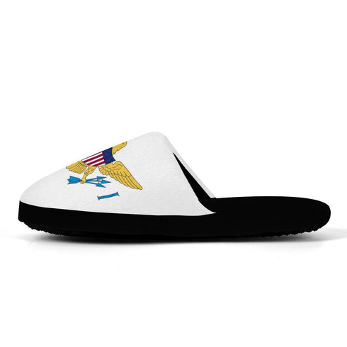 U.S Virgin Islands Cozy Slippers - CaribeHeart Virgin Islands