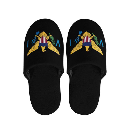 U.S Virgin Islands Cozy Slippers - CaribeHeart Virgin Islands