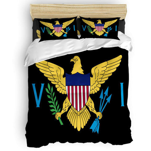 US Virgin Islands Duvet Set - CaribeHeart Virgin Islands