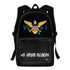 US Virgin Islands Flag Backpack Virgin Islands Black