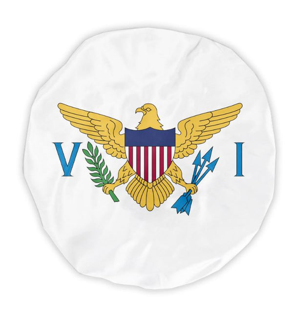 U.S. Virgin Islands Flag Bonnet - CaribeHeart Virgin Islands