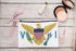 U.S. Virgin Islands Make-Up Cosmetic Pouch - CaribeHeart Virgin Islands