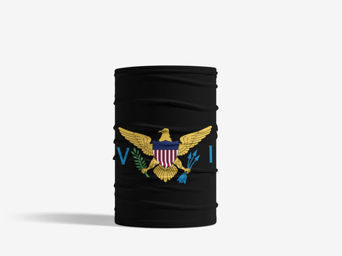 US Virgin Islands Neck Gaiter - CaribeHeart Virgin Islands