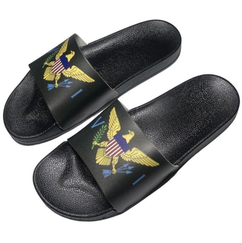 U.S. Virgin Islands Slide Sandals - CaribeHeart Virgin Islands