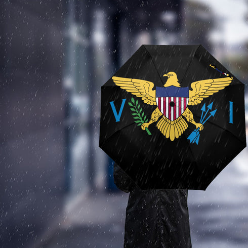 US Virgin Islands Umbrella - CaribeHeart Virgin Islands