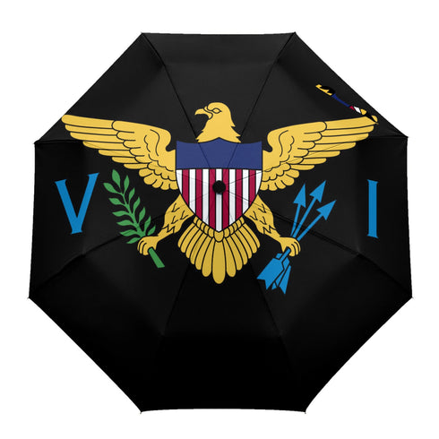 US Virgin Islands Umbrella - CaribeHeart Virgin Islands