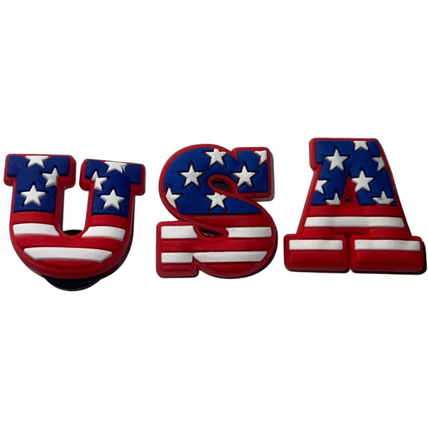 USA Shoe Charm - CaribeHeart United States