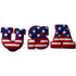 USA Shoe Charm - CaribeHeart United States