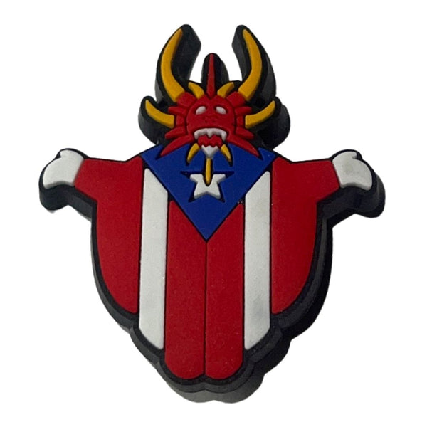 Vejigante - Puerto Rico Shoe Charm - CaribeHeart Puerto Rico